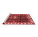 Modern Red Washable Rugs