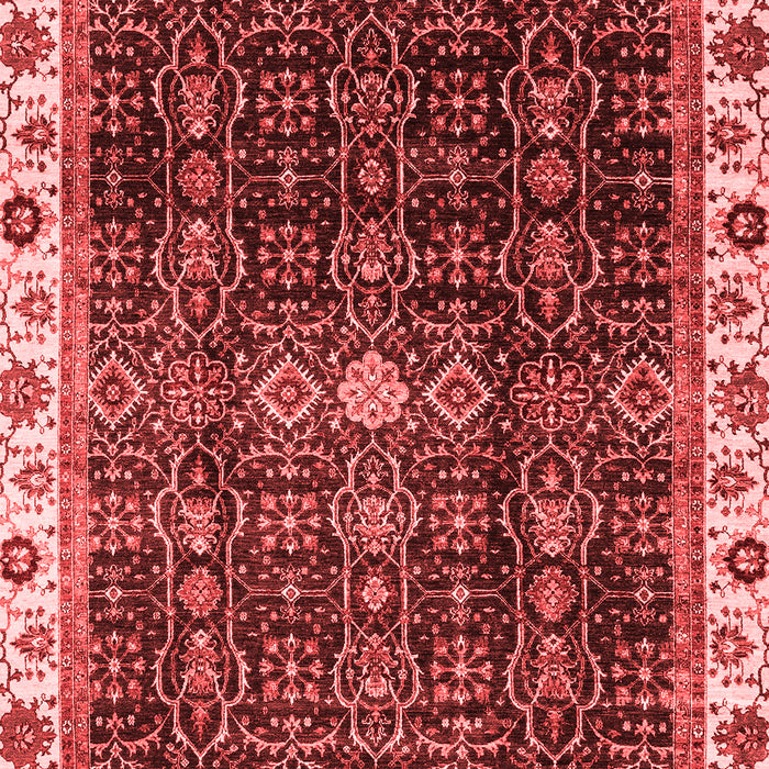 Machine Washable Abstract Red Modern Rug, wshabs3133red
