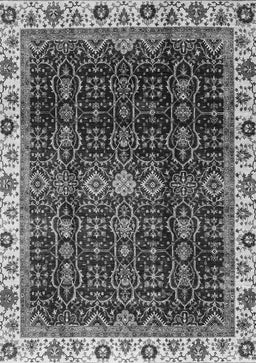 Abstract Gray Modern Rug, abs3133gry