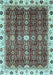 Machine Washable Abstract Light Blue Modern Rug, wshabs3134lblu