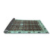 Sideview of Abstract Light Blue Modern Rug, abs3134lblu