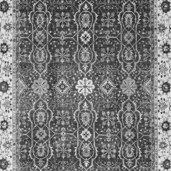 Abstract Gray Modern Rug, abs3134gry