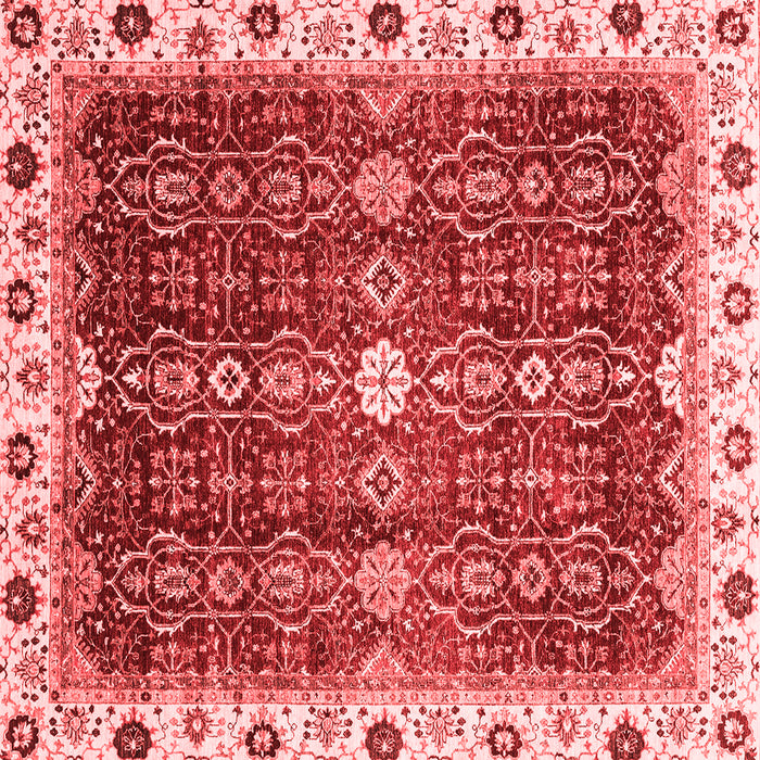 Abstract Red Modern Rug, abs3134red