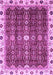 Machine Washable Abstract Purple Modern Area Rugs, wshabs3134pur