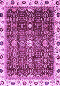 Abstract Purple Modern Rug, abs3134pur