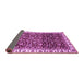 Sideview of Abstract Purple Modern Rug, abs3135pur