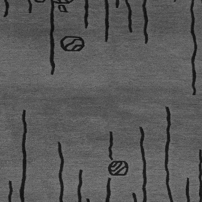 Abstract Gray Modern Rug, abs3136gry