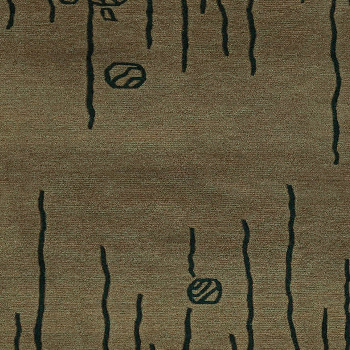 Abstract Turquoise Modern Rug, abs3136turq