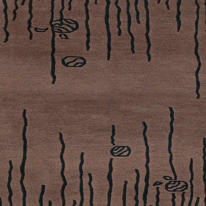 Square Machine Washable Abstract Light Blue Modern Rug, wshabs3136lblu