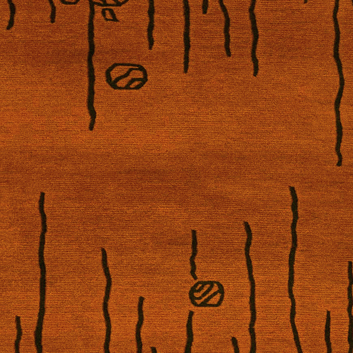 Machine Washable Abstract Yellow Modern Rug, wshabs3136yw