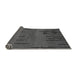 Sideview of Abstract Gray Modern Rug, abs3136gry