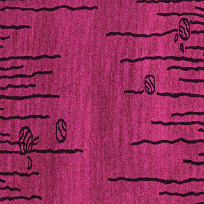 Square Machine Washable Abstract Pink Modern Rug, wshabs3136pnk