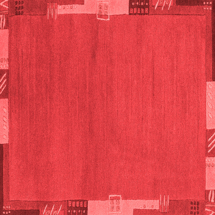 Machine Washable Abstract Red Modern Rug, wshabs3137red