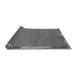 Sideview of Abstract Gray Modern Rug, abs3137gry