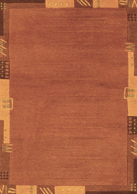 Abstract Brown Modern Rug, abs3137brn