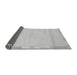 Sideview of Abstract Gray Modern Rug, abs3138gry