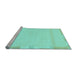 Sideview of Machine Washable Abstract Light Blue Modern Rug, wshabs3138lblu