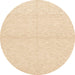 Round Machine Washable Abstract Khaki Gold Rug, wshabs3139