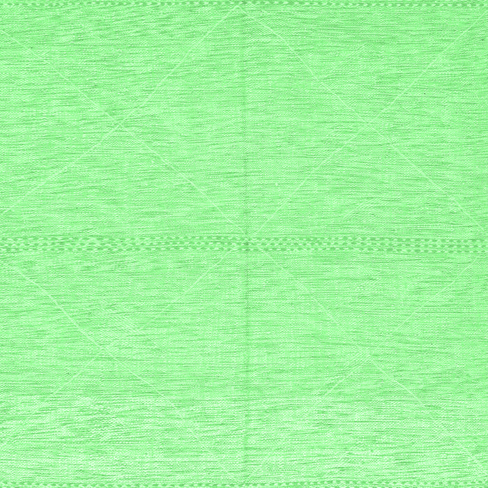 Square Machine Washable Solid Emerald Green Modern Area Rugs, wshabs3139emgrn