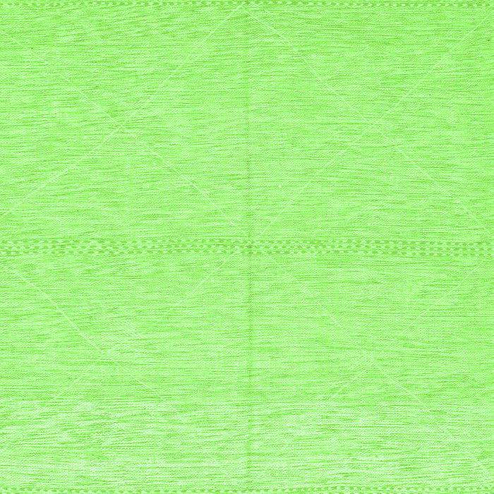 Square Machine Washable Solid Green Modern Area Rugs, wshabs3139grn
