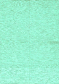 Solid Turquoise Modern Rug, abs3139turq