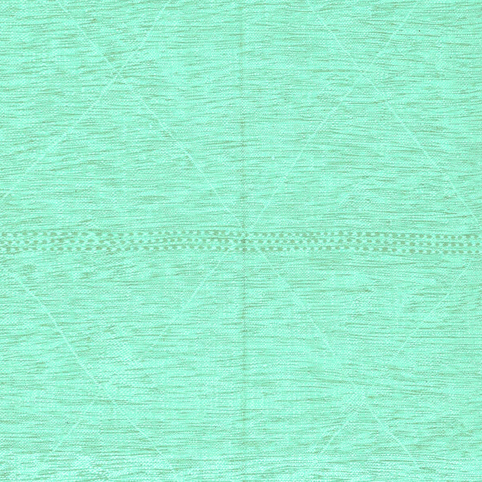 Machine Washable Solid Turquoise Modern Area Rugs, wshabs3139turq