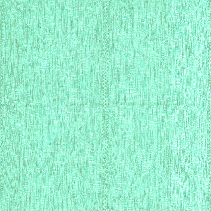 Square Machine Washable Solid Turquoise Modern Area Rugs, wshabs3139turq