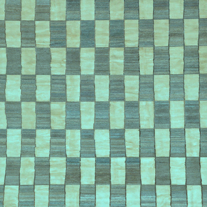 Square Machine Washable Abstract Light Blue Modern Rug, wshabs313lblu