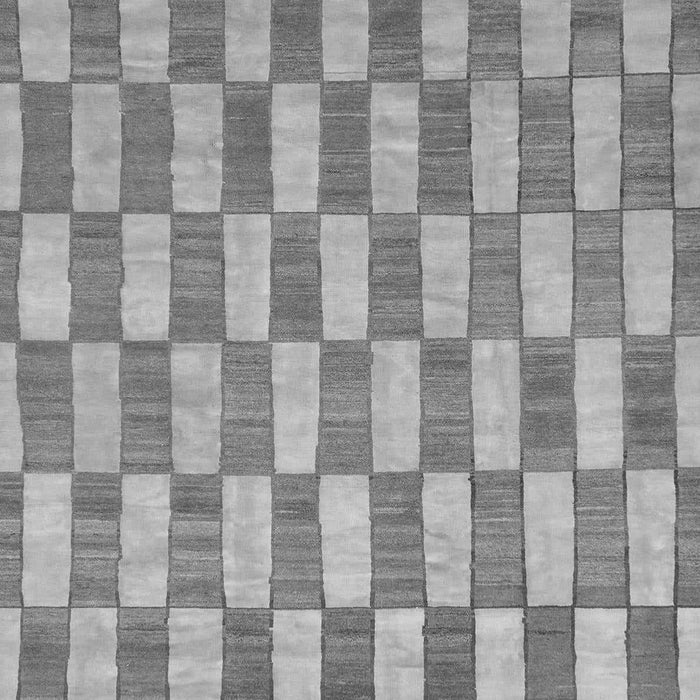 Machine Washable Abstract Gray Modern Rug, wshabs313gry