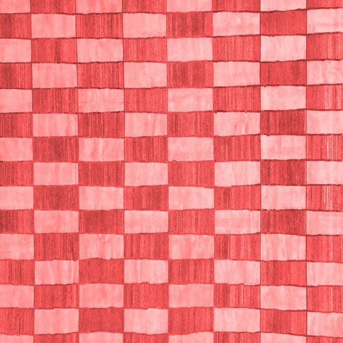 Machine Washable Abstract Red Modern Rug, wshabs313red