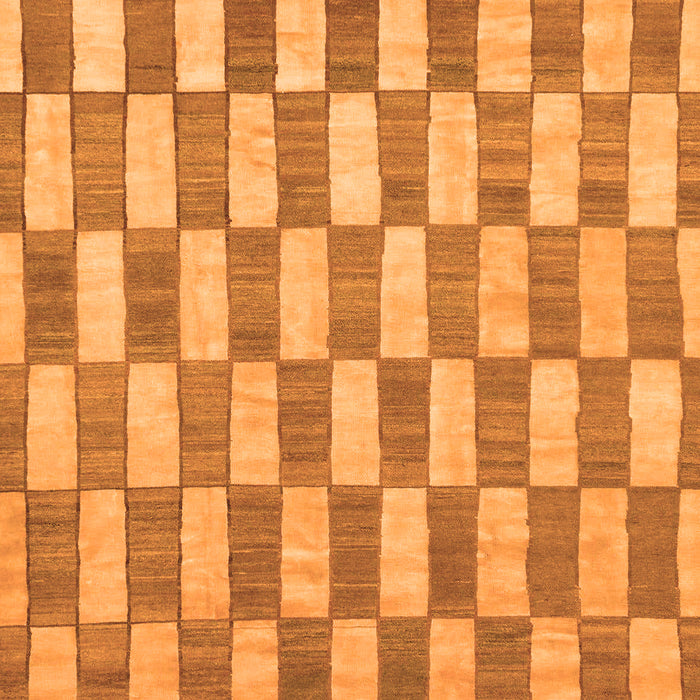 Abstract Orange Modern Rug, abs313org