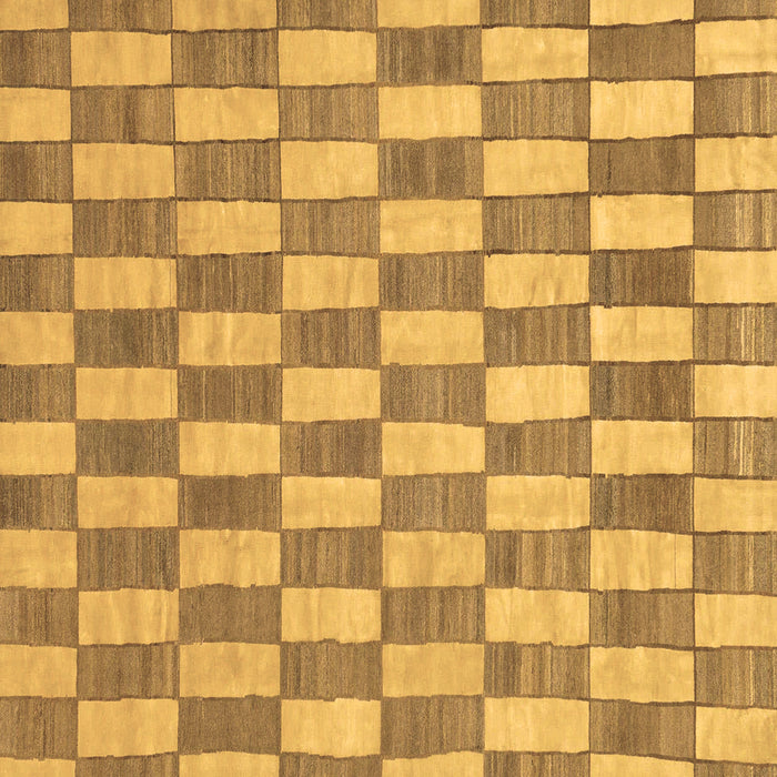Square Machine Washable Abstract Brown Modern Rug, wshabs313brn