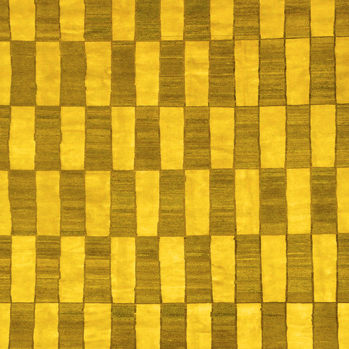 Abstract Yellow Modern Rug, abs313yw
