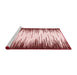 Modern Red Washable Rugs