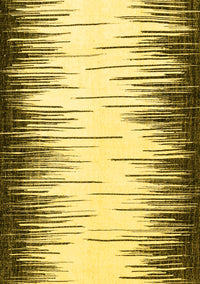 Abstract Yellow Modern Rug, abs3140yw