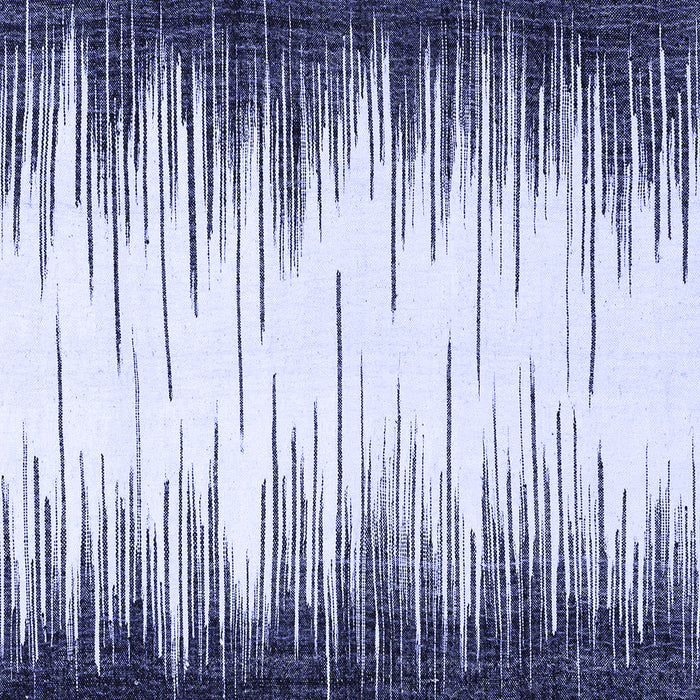 Square Abstract Blue Modern Rug, abs3140blu