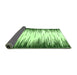 Sideview of Abstract Green Modern Rug, abs3140grn