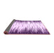 Sideview of Abstract Purple Modern Rug, abs3140pur