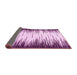 Sideview of Abstract Pink Modern Rug, abs3140pnk