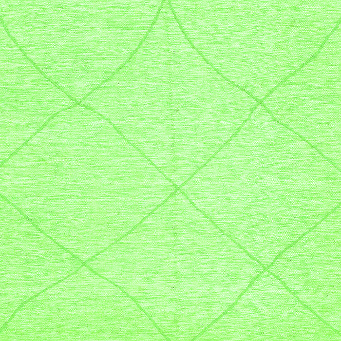 Square Solid Green Modern Rug, abs3141grn