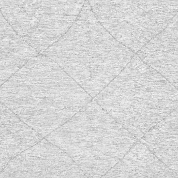 Square Machine Washable Solid Gray Modern Rug, wshabs3141gry