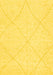 Solid Yellow Modern Rug, abs3141yw