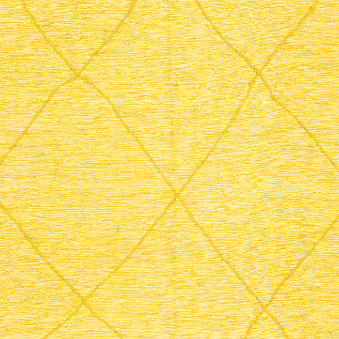 Solid Yellow Modern Rug, abs3141yw