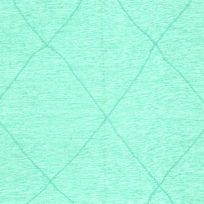 Machine Washable Solid Turquoise Modern Area Rugs, wshabs3141turq