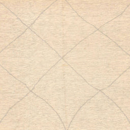 Square Machine Washable Abstract Pastel Orange Rug, wshabs3141