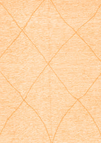 Solid Orange Modern Rug, abs3141org