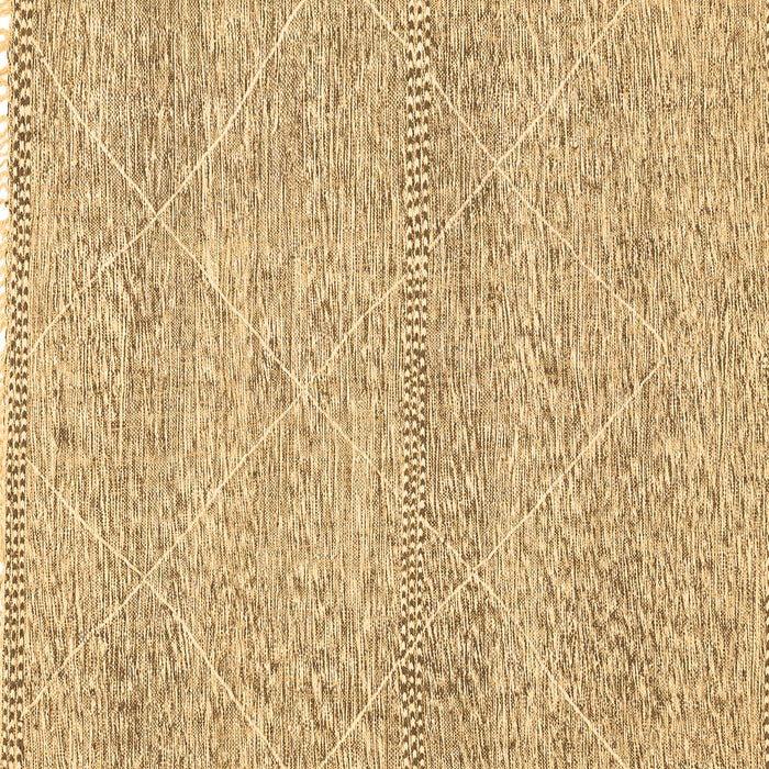 Square Abstract Brown Modern Rug, abs3142brn