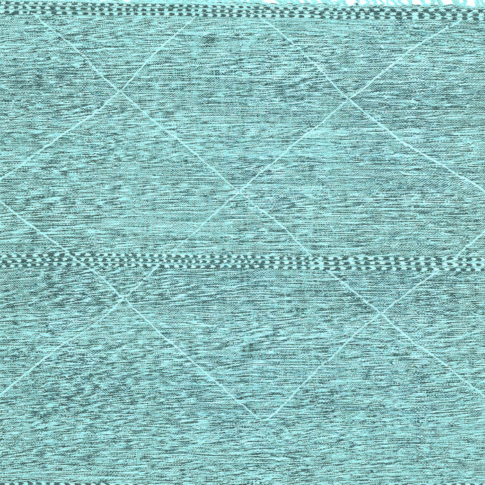 Square Abstract Light Blue Modern Rug, abs3142lblu