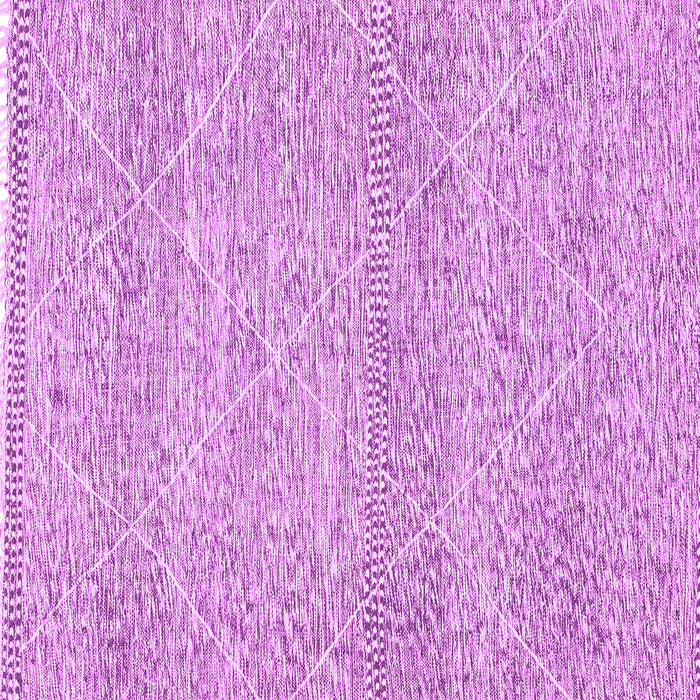 Square Machine Washable Abstract Purple Modern Area Rugs, wshabs3142pur