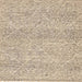 Square Abstract Dark Almond Brown Modern Rug, abs3142